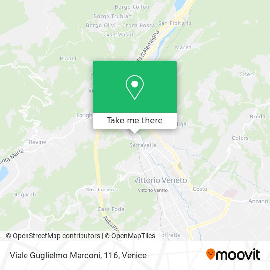 Viale Guglielmo Marconi, 116 map