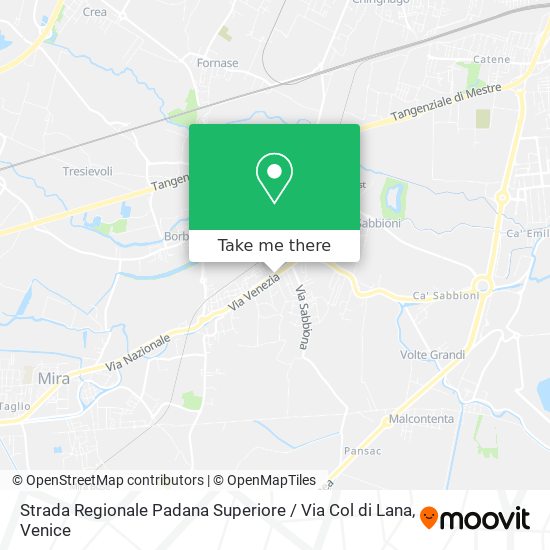 Strada Regionale Padana Superiore / Via Col di Lana map