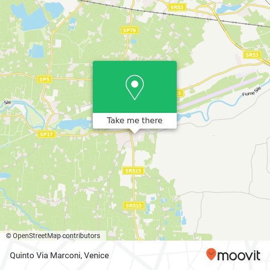 Quinto Via Marconi map