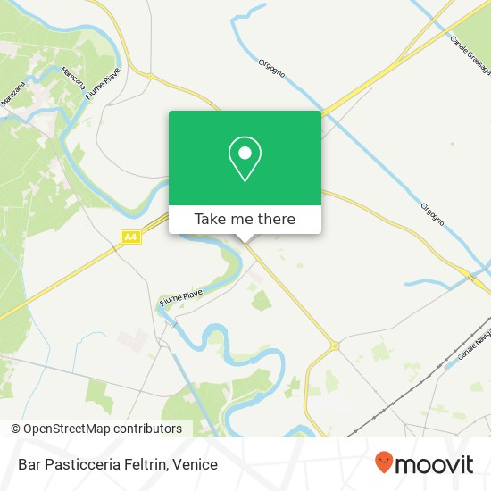 Bar Pasticceria Feltrin map