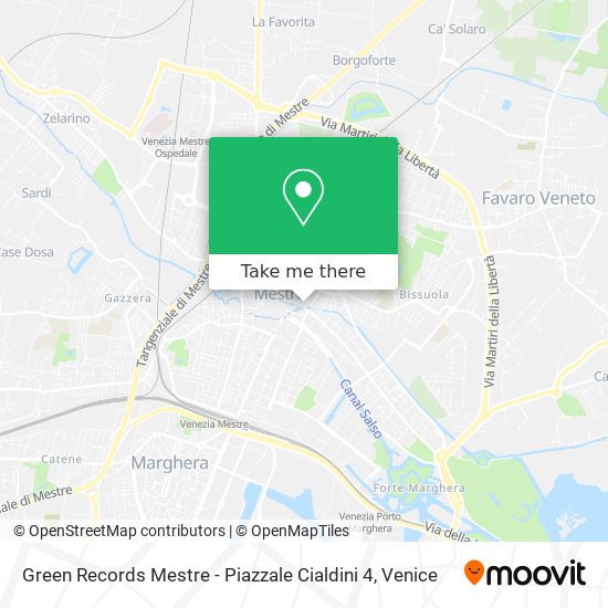 Green Records Mestre - Piazzale Cialdini 4 map