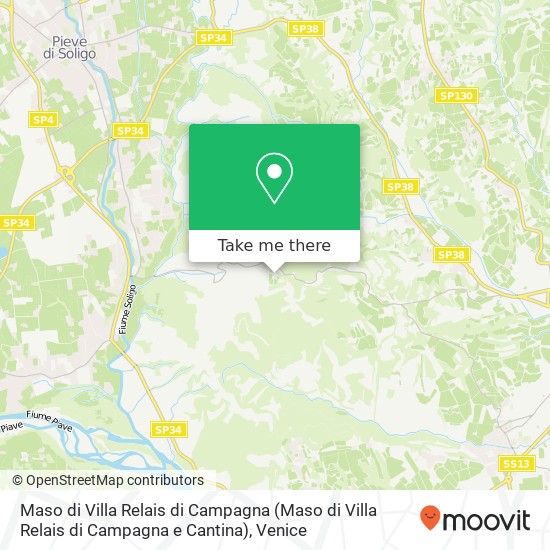 Maso di Villa Relais di Campagna (Maso di Villa Relais di Campagna e Cantina) map