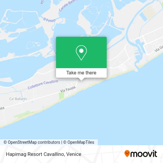 Hapimag Resort Cavallino map