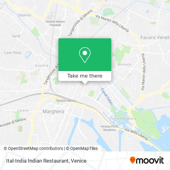Ital-India Indian Restaurant map