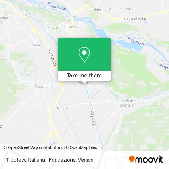 Tipoteca Italiana - Fondazione map