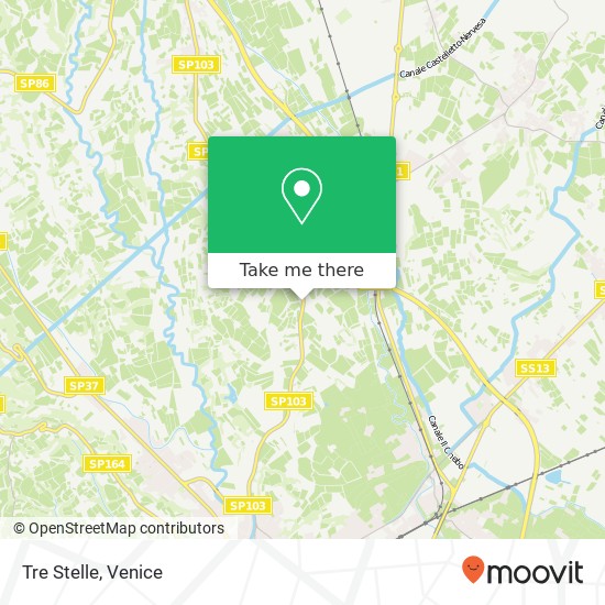 Tre Stelle map