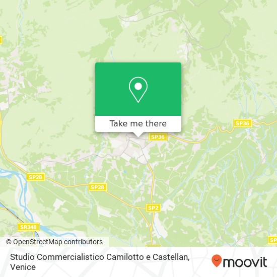 Studio Commercialistico Camilotto e Castellan map