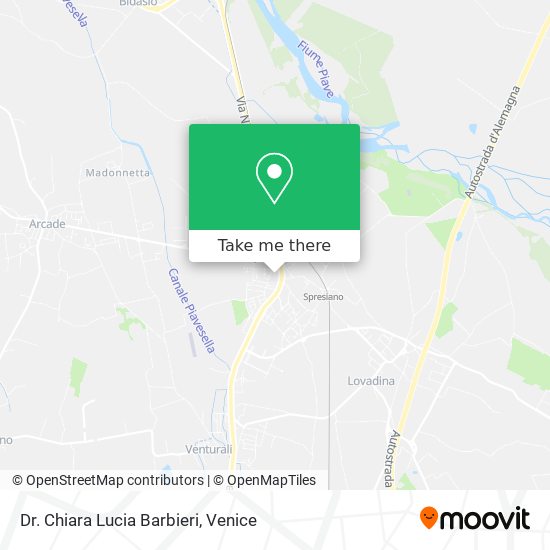 Dr. Chiara Lucia Barbieri map