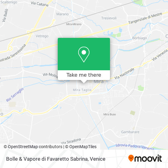 Bolle & Vapore di Favaretto Sabrina map