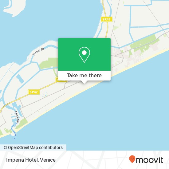 Imperia Hotel map