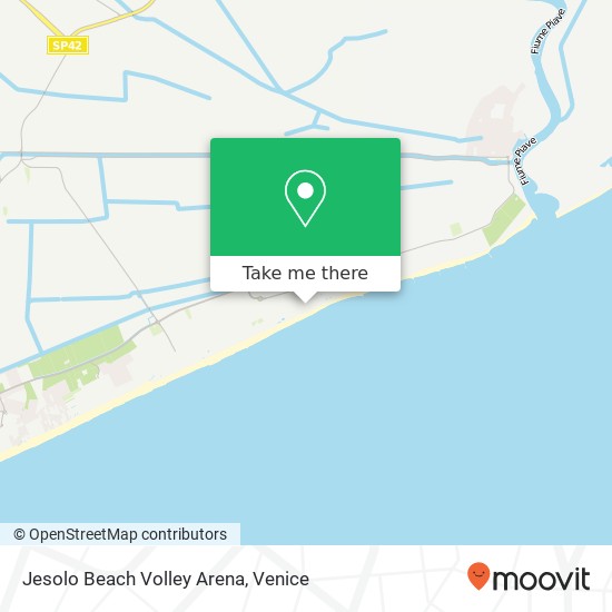 Jesolo Beach Volley Arena map