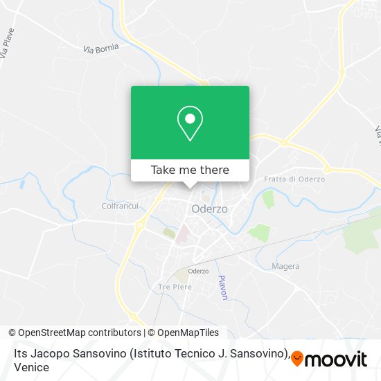Its Jacopo Sansovino (Istituto Tecnico J. Sansovino) map