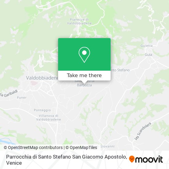 Parrocchia di Santo Stefano San Giacomo Apostolo map