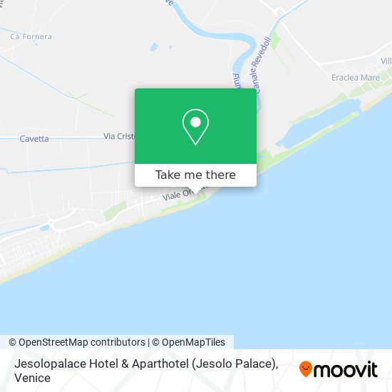 Jesolopalace Hotel & Aparthotel (Jesolo Palace) map