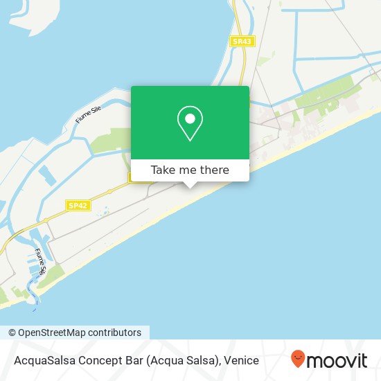 AcquaSalsa Concept Bar (Acqua Salsa) map