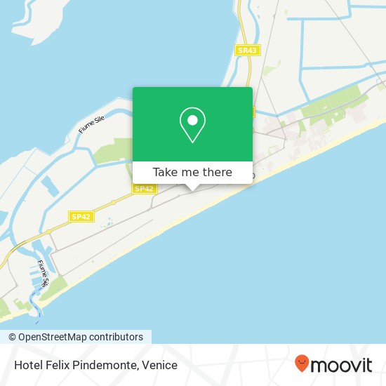 Hotel Felix Pindemonte map