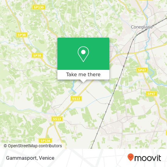 Gammasport map