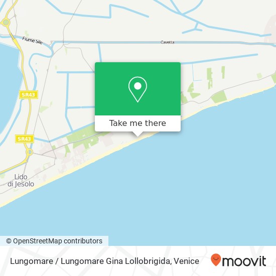 Lungomare / Lungomare Gina Lollobrigida map