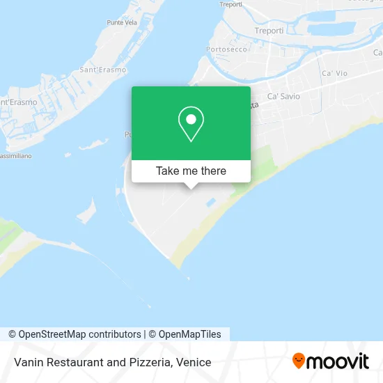 Vanin Restaurant and Pizzeria map