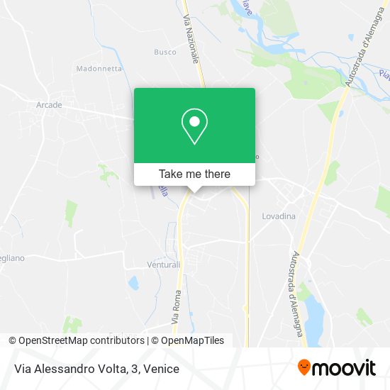 Via Alessandro Volta, 3 map