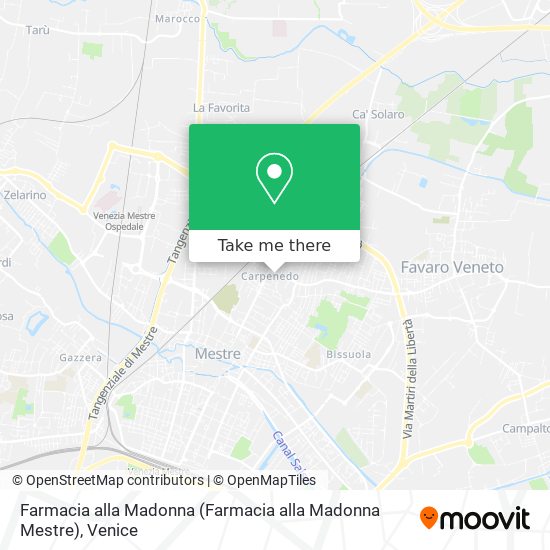 Farmacia alla Madonna map