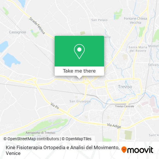 Kinè Fisioterapia Ortopedia e Analisi del Movimento map