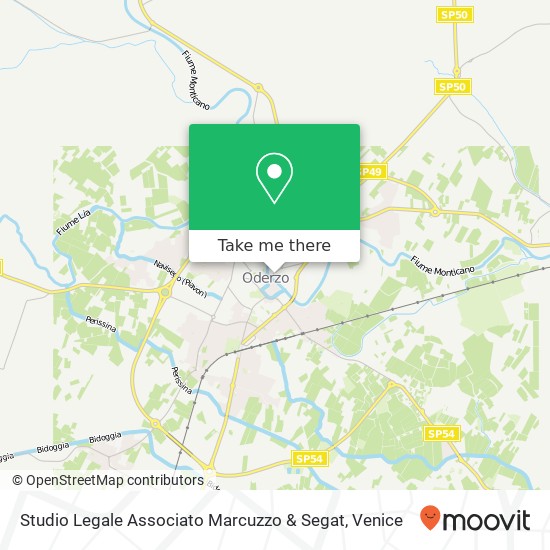 Studio Legale Associato Marcuzzo & Segat map