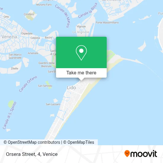 Orsera Street, 4 map