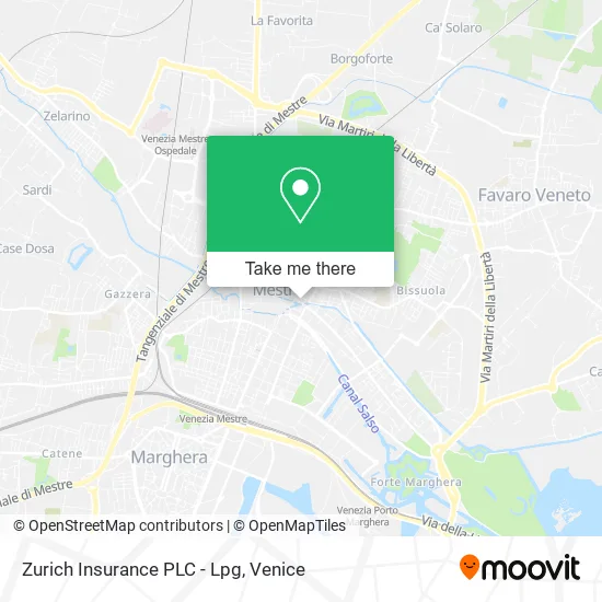 Zurich Insurance PLC - Lpg map