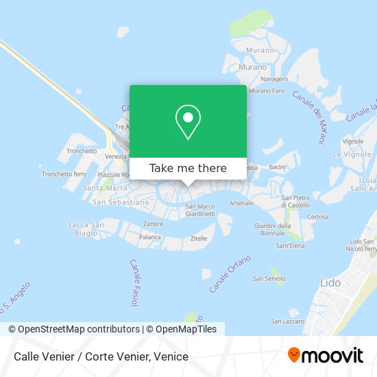 Calle Venier / Corte Venier map