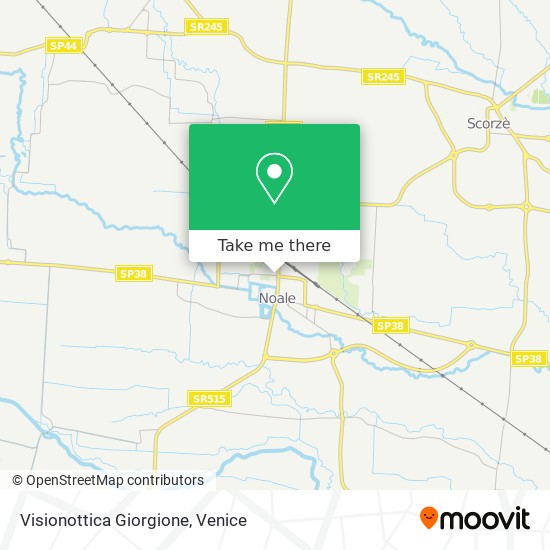 Visionottica Giorgione map