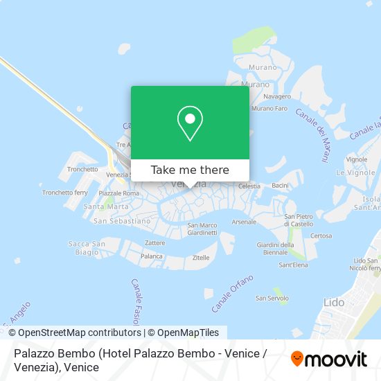 Palazzo Bembo (Hotel Palazzo Bembo - Venice / Venezia) map