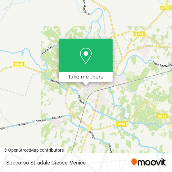 Soccorso Stradale Giesse map