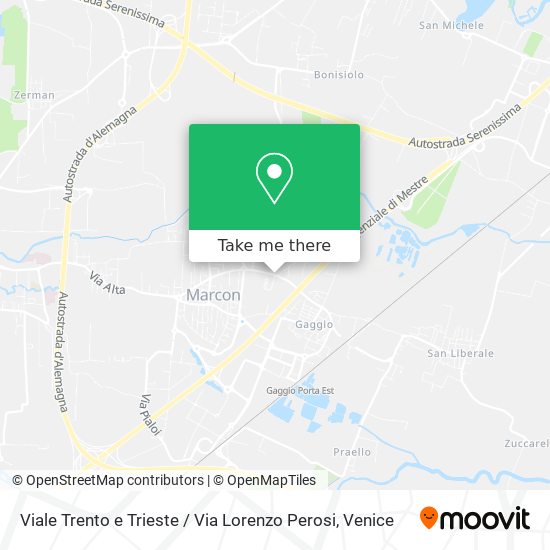 Viale Trento e Trieste / Via Lorenzo Perosi map