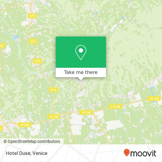 Hotel Duse map