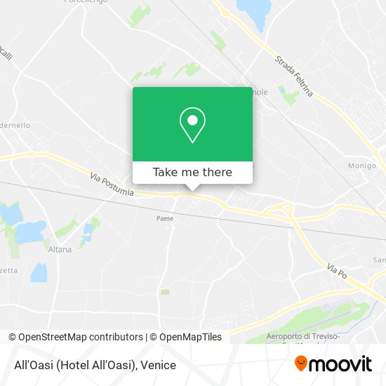 All'Oasi (Hotel All'Oasi) map