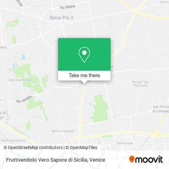Fruttivendolo Vero Sapore di Sicilia map