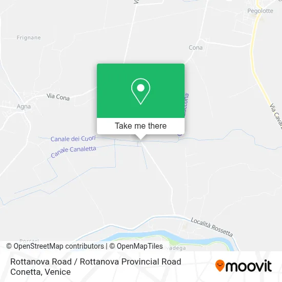 Rottanova Road / Rottanova Provincial Road Conetta map