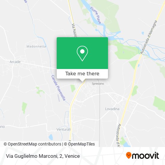 Via Guglielmo Marconi, 2 map
