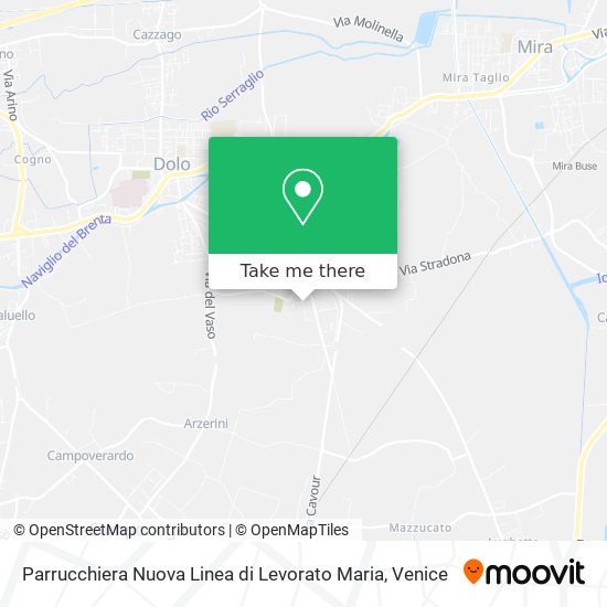 Parrucchiera Nuova Linea di Levorato Maria map