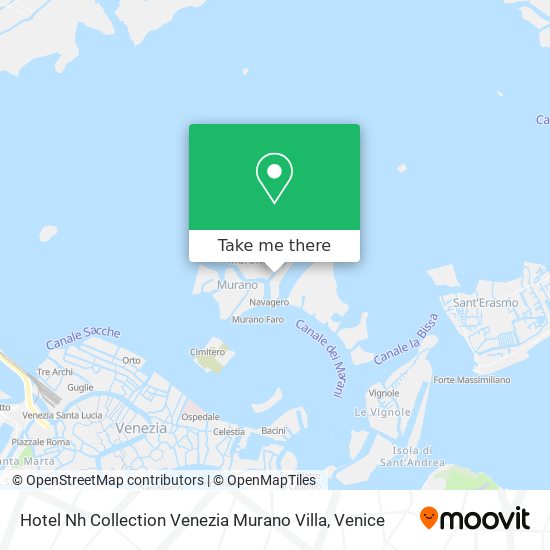 Hotel Nh Collection Venezia Murano Villa map