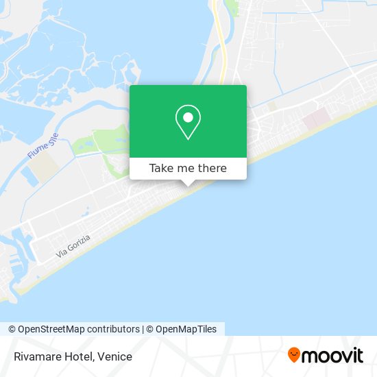 Rivamare Hotel map