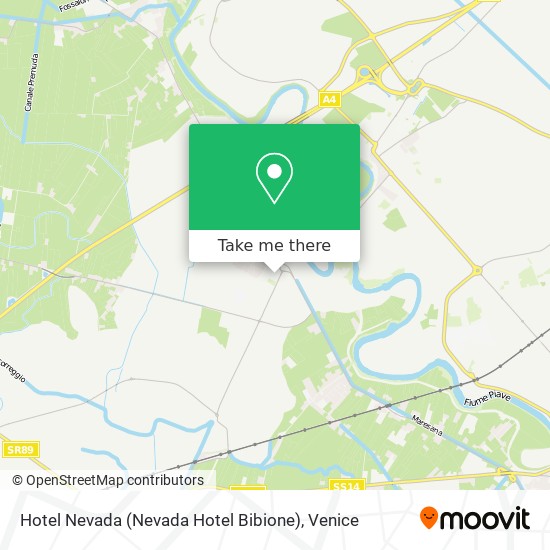 Hotel Nevada (Nevada Hotel Bibione) map