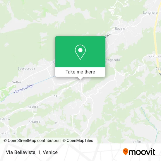 Via Bellavista, 1 map