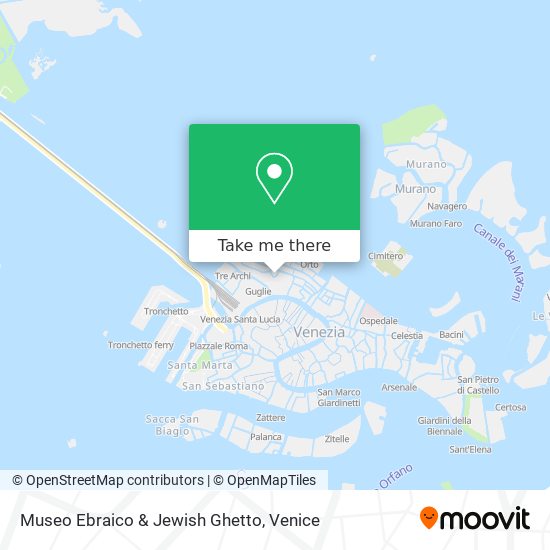 Museo Ebraico & Jewish Ghetto map
