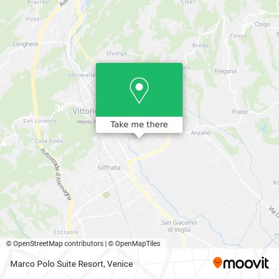 Marco Polo Suite Resort map