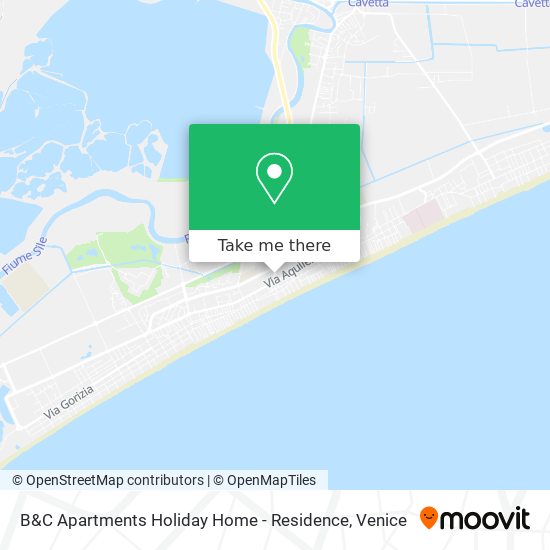 B&C Apartments Holiday Home - Residence map