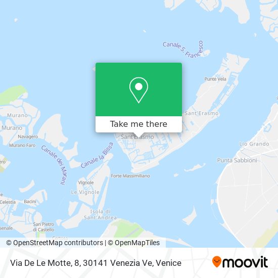Via De Le Motte, 8, 30141 Venezia Ve map