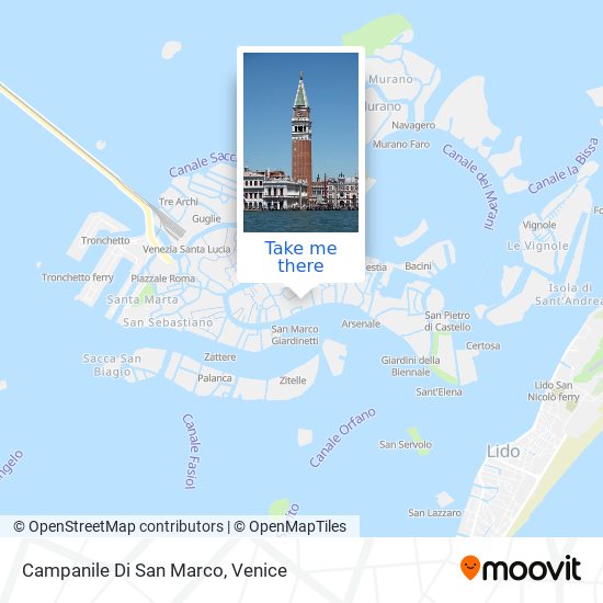 Campanile Di San Marco map