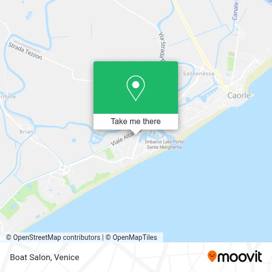 Boat Salon map
